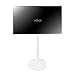 Produktbild Vebos tv Standfuß weiß | Höhe 89-119 cm | 40-75 Inch | Max 35 kg | tv ständer weiß