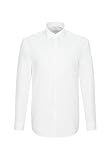 Chemise business Seidensticker pour homme - coupe classique - sans repassage - col à rabat - manches longues - poignets à revers - 100 % coton