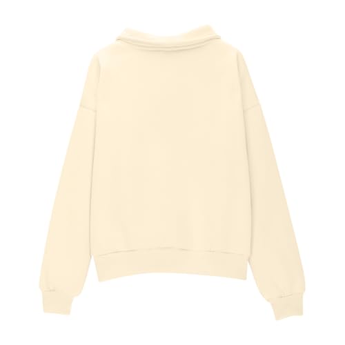 Girls Boys Half Zip Sweatshirts Trendy Long Sleeve Solid Pullover Sweaters Loose Comfy Cute Fall Winter Teens Clothes3