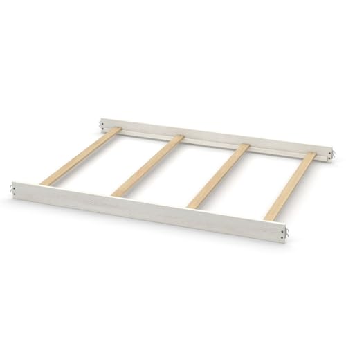Full-Size Solid Wood Conversion Kit Bed Rails for Evolur Convertible Cribs