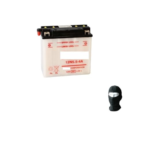 DESCRIZIONE E CARATTERISTICHE PRODOTTO: - BATTERIA 12N5.5-4A 12V/6AH - Nel titolo indichiamo il modello specifico per la tua moto o per il tuo scooter - Completa e già pronta all'uso - OMAGGIO SOTTOCASCO PASSAMONTAGNA