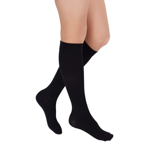 Image of Rejuva Freedom 15-20 mmHg Knee High Compression Socks Men & Women Long Socks