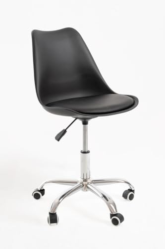 Regalos Miguel - Silla de Oficina Neo en Negro - Máxima Ergonomía - Ideal para Escritorio y Gaming