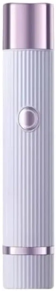 Depilador Eletrico Feminino Recarregável Removedor De Pelos Navalha Dupla (SM01 ROXO)