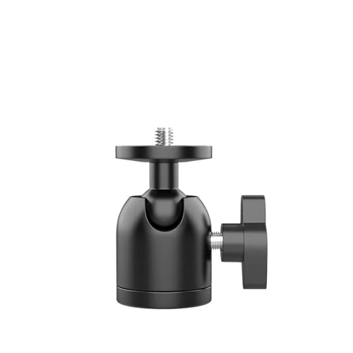 Soporte de Pared Plegable de 20CM con Junta de Cardán Regulable y Rosca 1/4 6