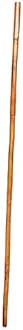 ROSEFINCH Bamboo Stick for Walking Cane, Balance, Strength Training & Stretching 6ft Wooden Yoga Stick for Exercise, Gym Stick Fitness and Physical Rehabilitation - Pack Of 1, Multi.