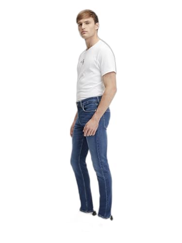 Calvin Klein Uomo Jeans Slim Fit, Blu (Denim Dark), 29W/30L