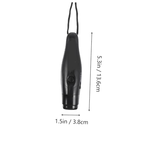 Silbato Electrónico para Árbitro Deportivo Negro miniatura 2