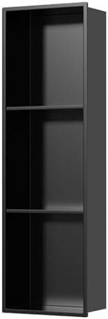 VUIKLCty Stainless Steel Shower Niche Insert For Organizing Shower Enclosures And Bathtubs(Three floors)