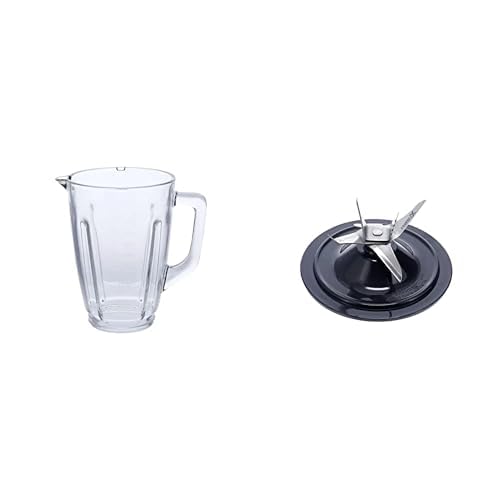 Consejos para Comprar vaso de licuadora t fal los 5 más buscados. 48 Tfal. Vaso Vidrio 22L repuesto licuadora + Tfal. Cuchillas POWELIX accesorio potente