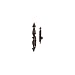 Baldwin Hardware 6557.003.ENTR Richmond set Trim Front Door