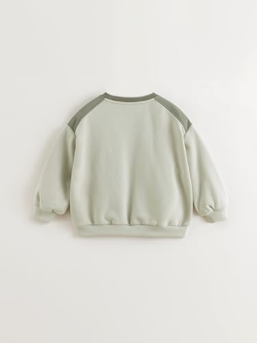 marc & janie Boys Outdoor Colorblock Soft Stretch Sweatshirt with Zipper Pockets 2500633