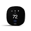 Ecobee3 lite smart thermostat programmable wifi thermostat works with siri alexa google assistant energy star certified diy install black  urban country home decor