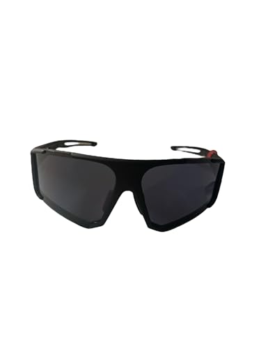 Foster Grant Ironman sunglasses Ironflex Premium Active Shield sunglasses IF23 black smoke grey lenses