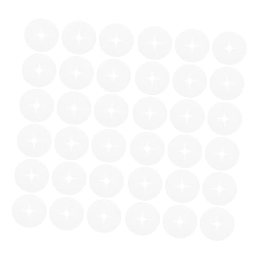 STOBAZA 100pcs Anti-Slip Hook Block Retail Display Stopper Clips Plastic Round Stopper for Pegboard Hook Locks