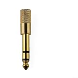 LVYXON 6,35 mm auf 3,5 mm Audio-Adapter, vergoldet, robuster Kopfhörer-Konverter aus Zinklegierung für Studio-Mixing-Verstärker, Gitarrenkeyboards