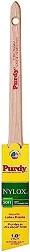 Purdy 144080210 Nylox Series Dale Angular Trim Paint Brush, 1 inch