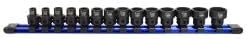 Astro Pneumatic 78314 14 Piece 0.38 in. Drive Nano Metric Impact Sockets