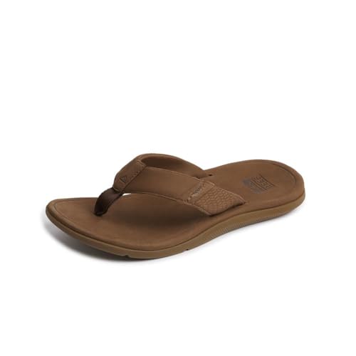 REEF Men's Leather Santa Ana Sandals