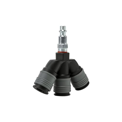 Colector de aire de 3 vías 1/4" Freeman bloque distribuidor para compresores neumáticos 5