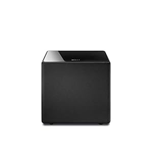 KEF Kube 12b Zwart Actieve subwoofer, 300 Watt | krachtige | Klasse D | DSP | EQ