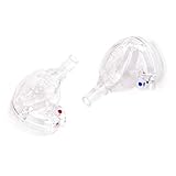DAGIJIRD Transparent DIY-Repair Earphone House Shell Case Cover Replacement Part for Shure SE535 Earphone
