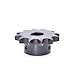 16/17Teeth 08B Industrial Drive Sprocket Wheel Gear Keyway Bore 10-35mm 1Pcs(19mm (Keyway 6mm),16 Teeth)
