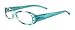 Dashing stripes, Bling Women Reading Glasses Adorned w Genuine European Crystal, 1.00 +1.50 +1.75 +2.00 +2.25 +2.75 +3.00, color: Turquoise, Lime, Lilac, Olive. NY Fifth Avenue.