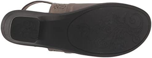 Easy Street Women's Carolina Heeled Sandal, Pewter, 6 X-Wide | Image 3