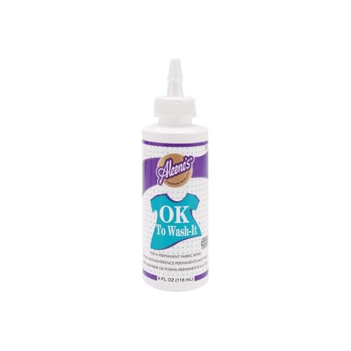 Aleene's OK to Wash-It Fabric Glue-4oz