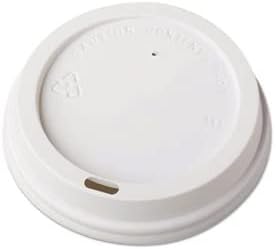 Miniatura 7 de 50 juegos Tazas de café desechables con tapas y mangas grande de 16 onzas taza de cacao caliente papel blanco suministros de barra de chocolate