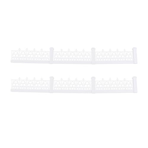 39Inch Long Miniature Fairy Garden Fence Mini Wood Picket Ornament