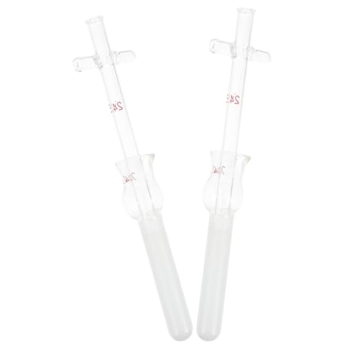 HOUDERCO Homogeneizador de Tejidos 2 Ml 2 Piezas Molinillo de Vidrio Compacto Herramienta para Experimentos Científicos en Laboratorio