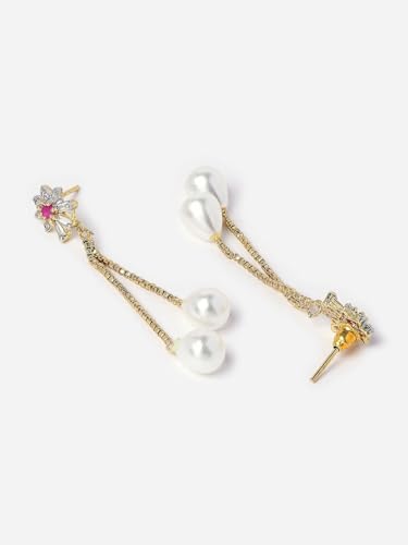 Juego de joyas DMZ-949 bicolor con cuentas y tachuelas de latón 4