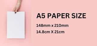 Image of A5 Paper - Small Size Paper - 500 Sheets White Printer Paper - A5 Sheet Bundle 70 GSM - Half of A4 Sheet (1)