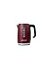 riviera&bar, bollitore in acciaio inox TR 1L rosso, potenza 2000W, temperatura regolabile 13 livelli, display digitale, sicurezza surriscaldamento, risparmio energetico, modello Aria BBT367 immagine