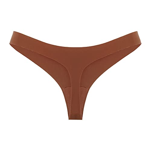 Cocila Bragas Mujer Algodon Talle Alto Braguitas Postparto Cintura Alta Cómodo Sexy Panty Interior Bikini String Tangas Sin Nylon Sólido Seda De Hielo (E, M) Even Lingerie Niña 14 Años