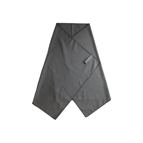 Microfibre Towel EXTRA LARGE Microfiber Yoga Mat Towel Beach Towel for Gym, Fitness, Swimming, Sports, Travel, Camping, Hiking, Beach, Yoga, Pilates, Bath (Grey, 100x50CM) Cover