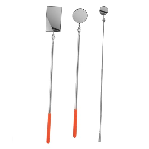 VILLFUL Rotating Telescopic Mirror Inspection Mirror for Mechanic Auto Compact Inspection Tool