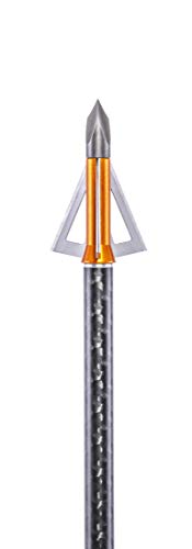 Muzzy 225-X Bowhunting 3 Blade Archery Arrow Crossbow Broadhead 100 Or 125 Grain thumb #4