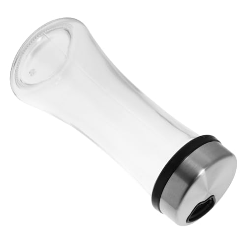HOLIDYOYO Elegant Stainless Steel Spice Dispenser Measure Shaker Dispenser for Seasonings Salt Pepper Easy to Cle