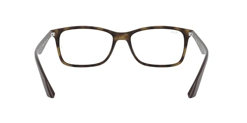 Image of Ray-Ban Unisex Clear Lens Square Frames - 0RX7047