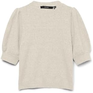 VERO Moda Damen Vmdoffy 2/4 O-Neck Pullover Ga Noos Vmdoffy 2/4 O-Neck Pullover Ga Noos (1er Pack)