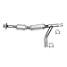 nobrandname 645284 Federal/EPA Catalytic Converter - Direct Fit