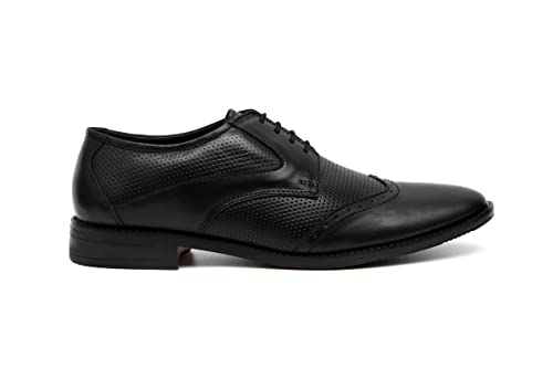 Image of ARAMISH Men's Genuine Leather Brogue Oxford Formal Shoes (UK 5 to 10 UK)