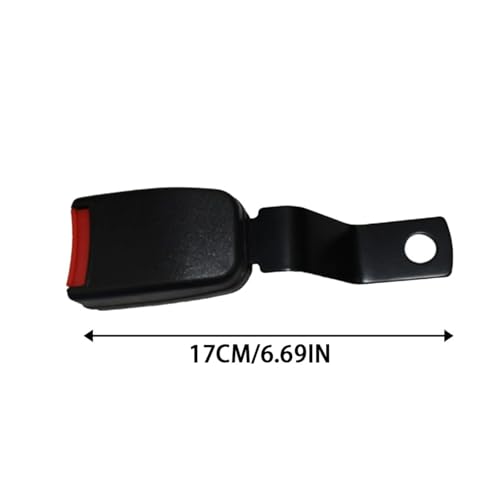 Sicherheitsgurt-Einstellschnalle Anschnaller Adapter Auto Verlängern Gurtadapter Stecker VerläNgerung, Auto-Sicherheitsgurt-Clip, Anschnaller Verlängerung Autogurt Stecker (02 Schwarz 1PC)