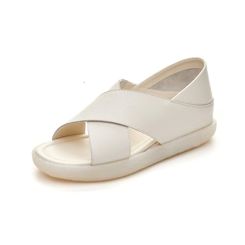 Womens Sandals Summer jelly sole two-wear soft sole soft surface sandals for women