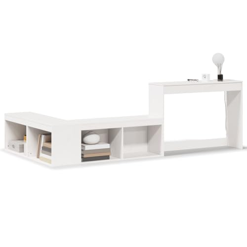 Table de chevet avec bureau peu encombrant pour optimiser les petits espaces - 2