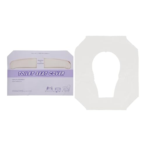 FOMIYES Disposal-Ready Wooden Pulp Toilet Paper 200 Sheets Potty Liners for Home Bathroom Travel