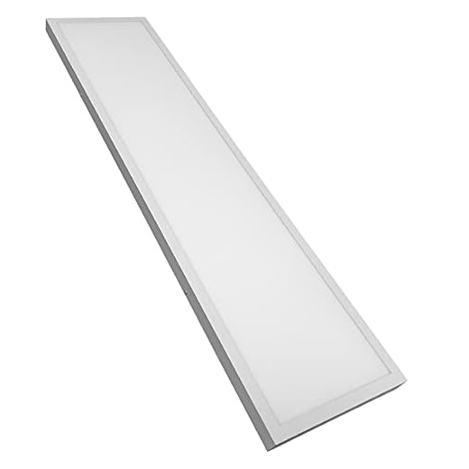 Panel LED Superficie 120x30cm. 48W. Color Blanco Frio (6500K). 4400 lumenes. Driver incluido.
